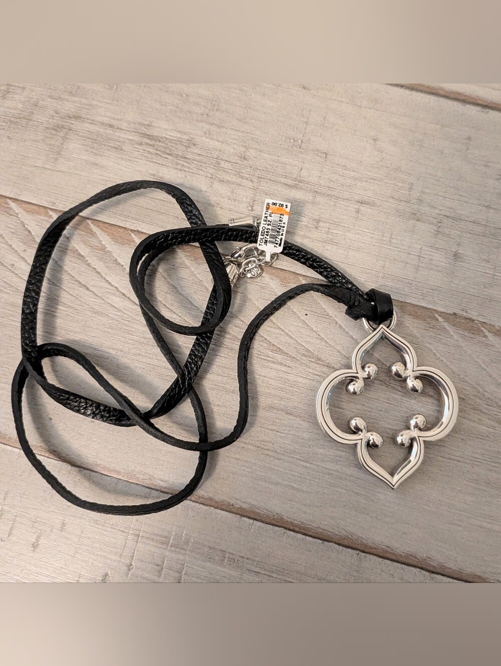 Brighton Toledo Leather Necklace